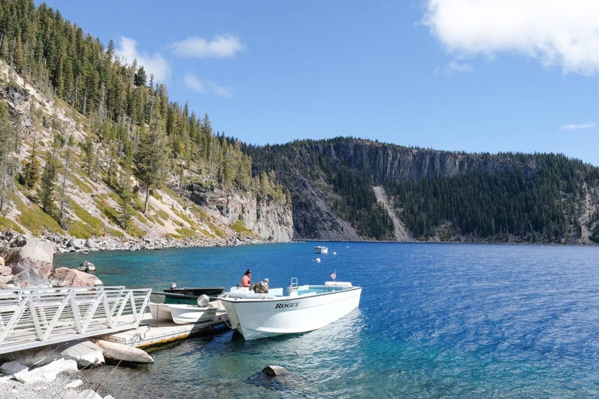 crater lake boat tour dates
